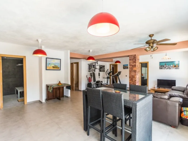 Large Villa with great qualities in Carretera de Mijas area with guest accommodation, lift and orchard.