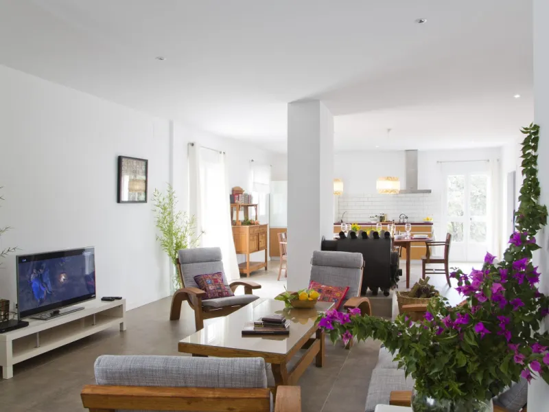 AN OUTSTANDING OPPORTUNITY to own an IMPRESSIVE FINCA OF 30,000M2 OF FLAT LAND with 1,000 walnut trees and a beautiful, stylish modern home with a private swimming pool and exceptional views.