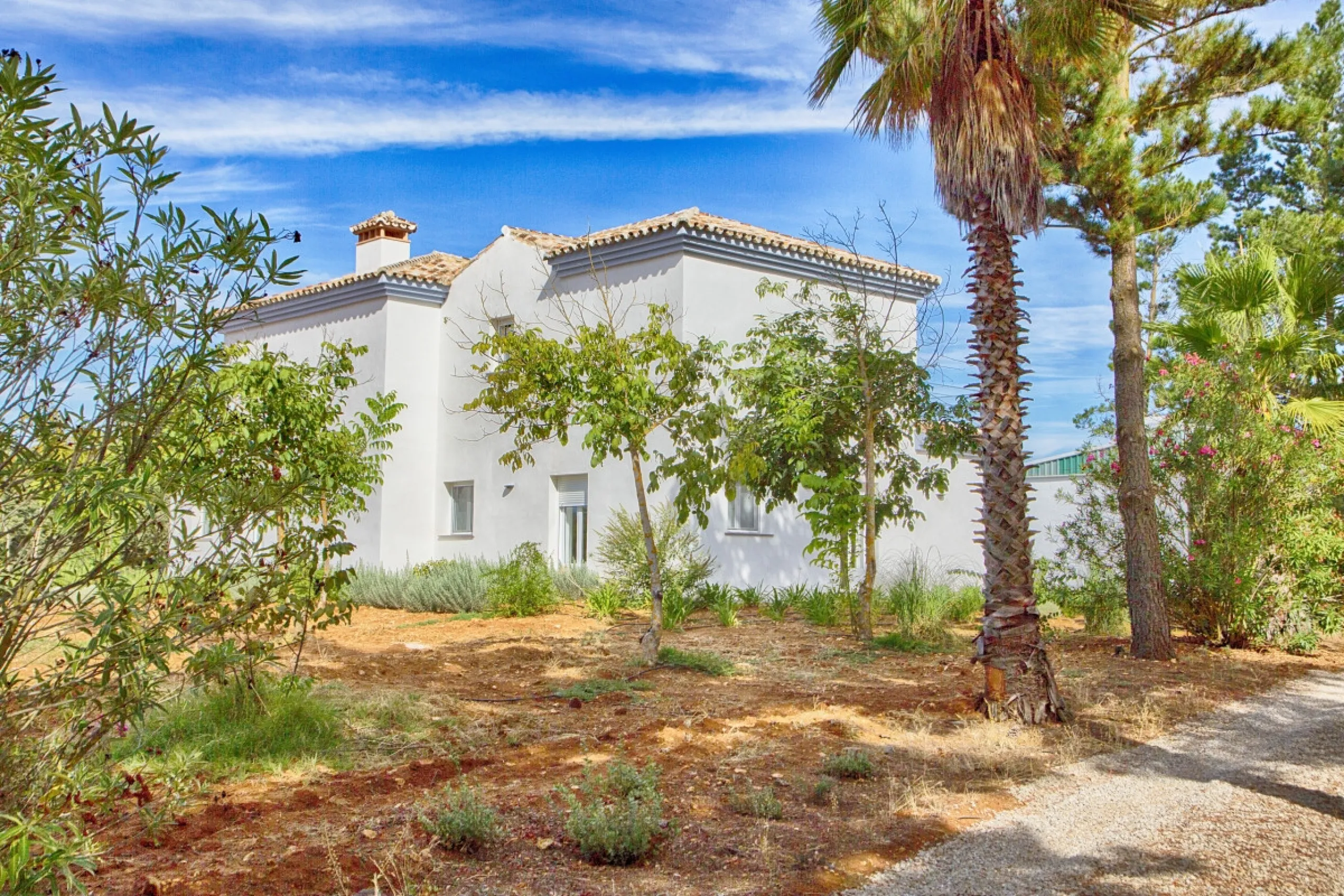 AN OUTSTANDING OPPORTUNITY to own an IMPRESSIVE FINCA OF 30,000M2 OF FLAT LAND with 1,000 walnut trees and a beautiful, stylish modern home with a private swimming pool and exceptional views.