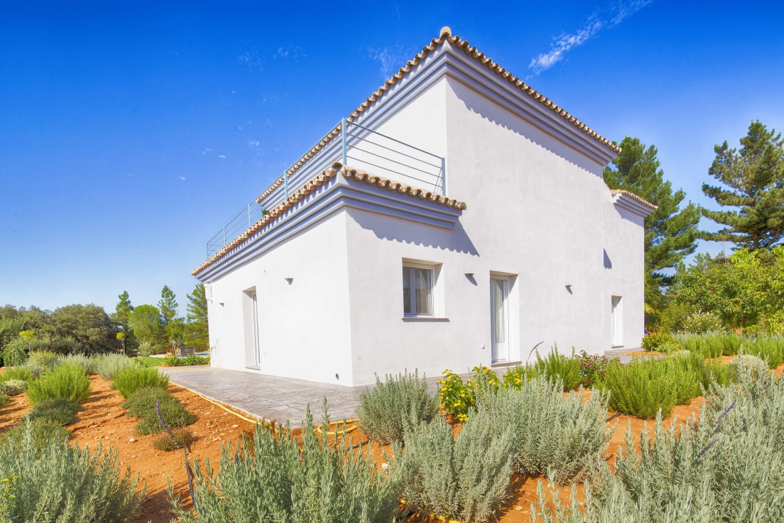 AN OUTSTANDING OPPORTUNITY to own an IMPRESSIVE FINCA OF 30,000M2 OF FLAT LAND with 1,000 walnut trees and a beautiful, stylish modern home with a private swimming pool and exceptional views.