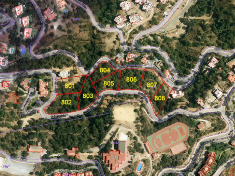Plot - Residential Plot в продаже в Marbella, Málaga. Площадь участка 2473 м²