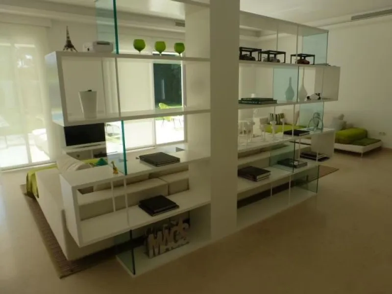 Brand new contemporary villa for sale in Guadalmina Baja, Marbella Costa del Sol.