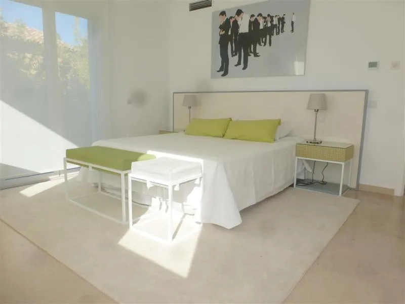 Brand new contemporary villa for sale in Guadalmina Baja, Marbella Costa del Sol.