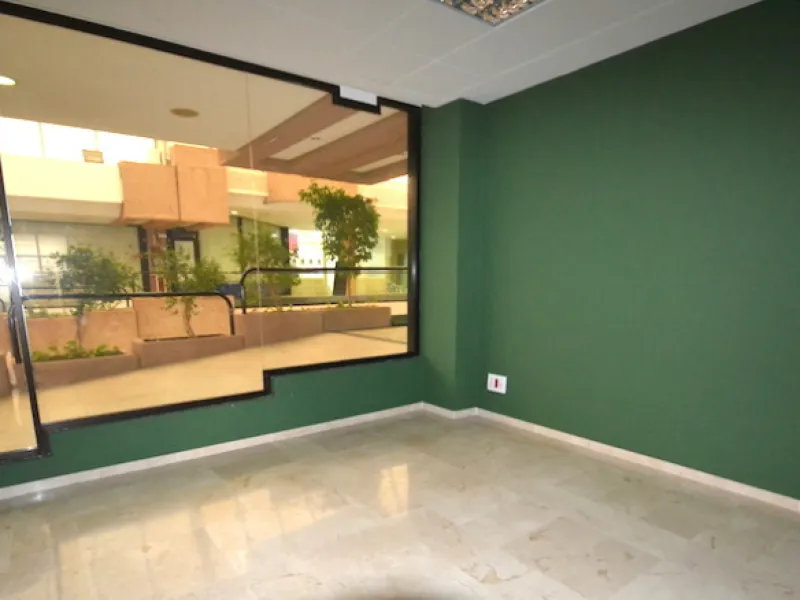 This first floor commercial space is located in a commercial center in the heart of Puerto Banus, only minutes from all restaurants and shops. The office has a private terrace of 96m2 that looks out onto the street and offers partial views of the sea. The