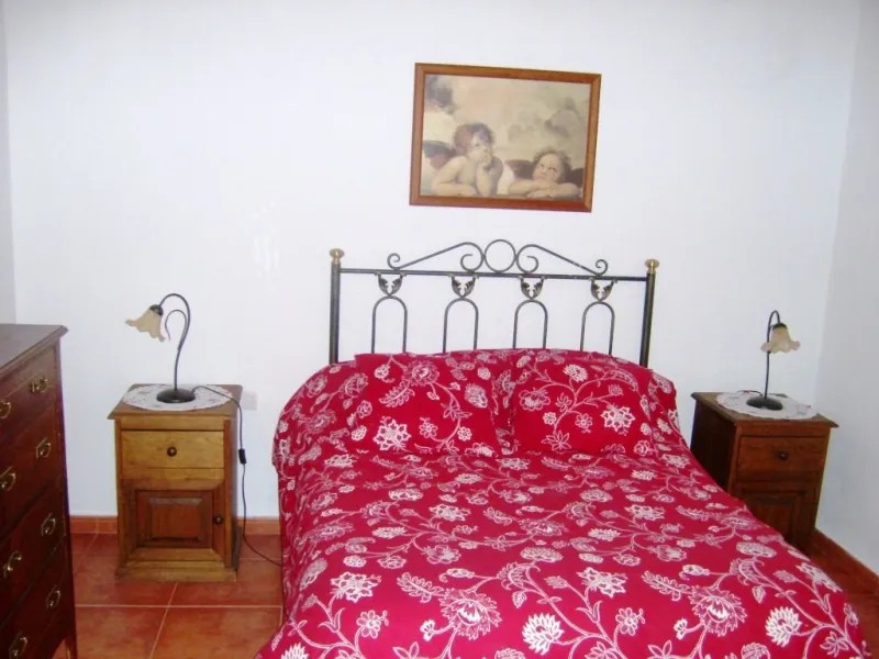 743-V For sale a farm with a house of 150 m2, all on one level consisting of very spacious lounge/dining room with fireplace, fitted kitchen, 2 bedrooms, 2 bathrooms, pantry, storage room, terrace with views to the Guadalhorce Valley, has 200 000 m2 of fe