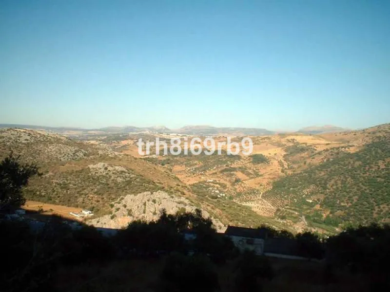 A prime investment project located only 15 minutes from Ronda. The finca consists of 7.5 hectares of olive plantation (approx 600 producing trees) and borders the National park of Grazalema. There are approx 1,100m2 of constructed warehouses and buildings