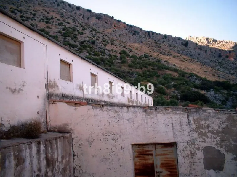 A prime investment project located only 15 minutes from Ronda. The finca consists of 7.5 hectares of olive plantation (approx 600 producing trees) and borders the National park of Grazalema. There are approx 1,100m2 of constructed warehouses and buildings