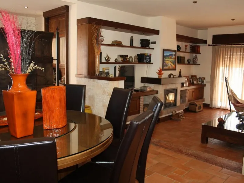 Private Estate of 4,250 m²** with a swimming pool, covered parking, sea-view lookout, barbecue oven, and terrace with views. The house spans 650 m² over three floors: equipped kitchen, living room, dining room for 10, study, suite with bathroom, 4 double 