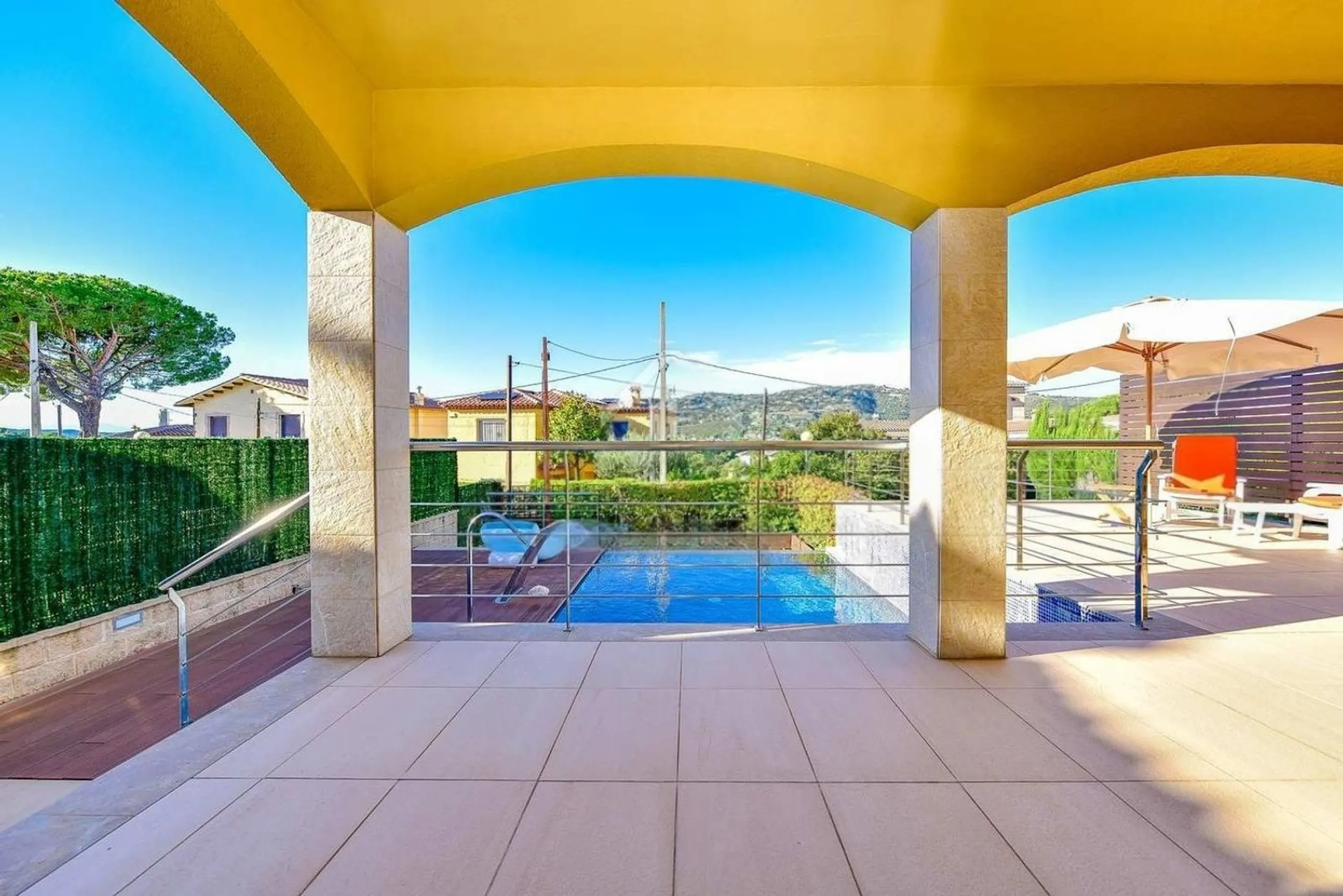 Casa elegante con piscina y jardín en excelente estado en Platja d’Aro