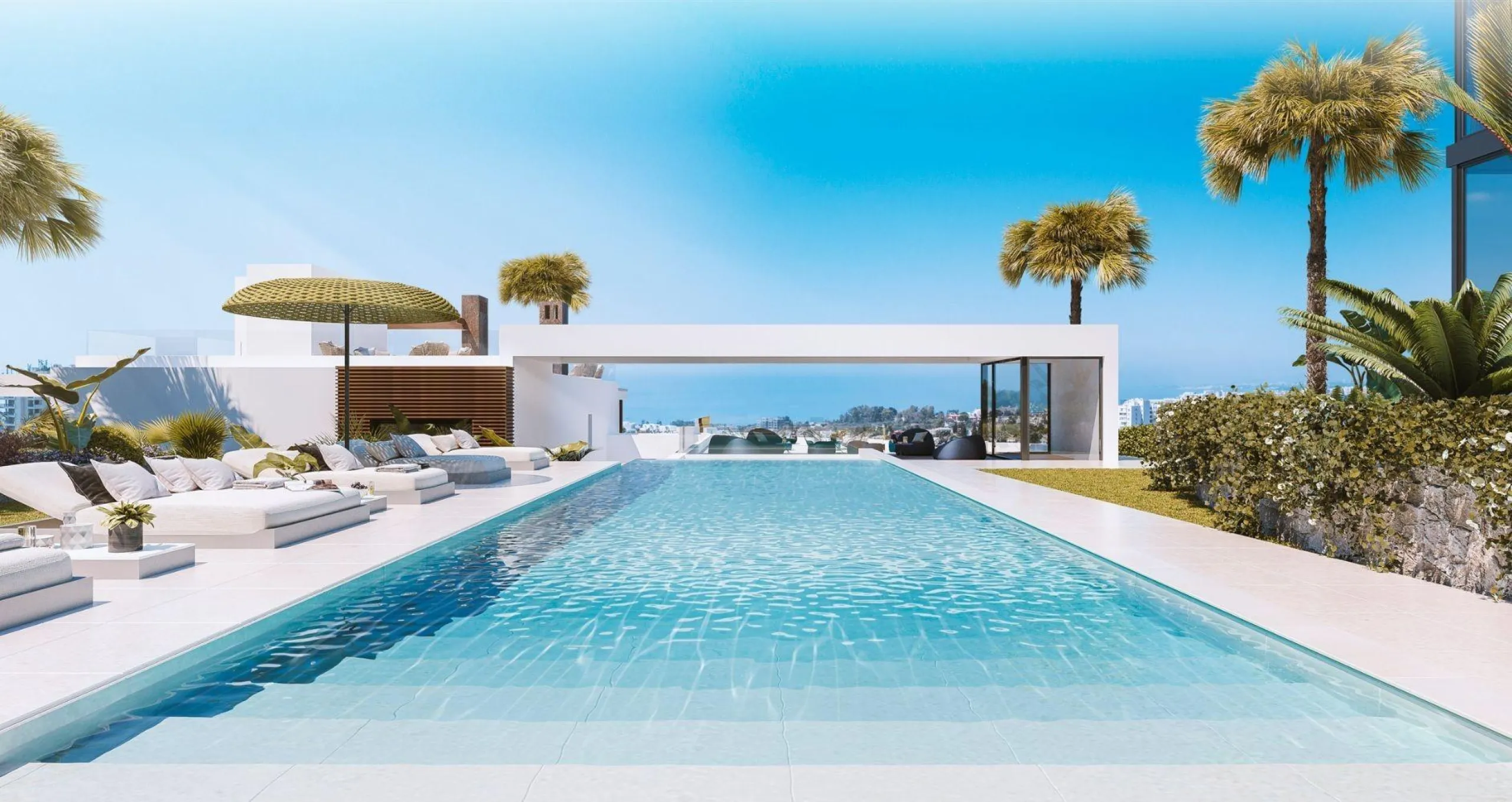 Luxurious New Build Townhouses in Río Real, Marbella& & Exclusive Community with Premium Amenities& Nestled in the prestigious Río Real neighborhood of Marbella, this stunning development offers 27 townhouses and semi-detached houses, designed to