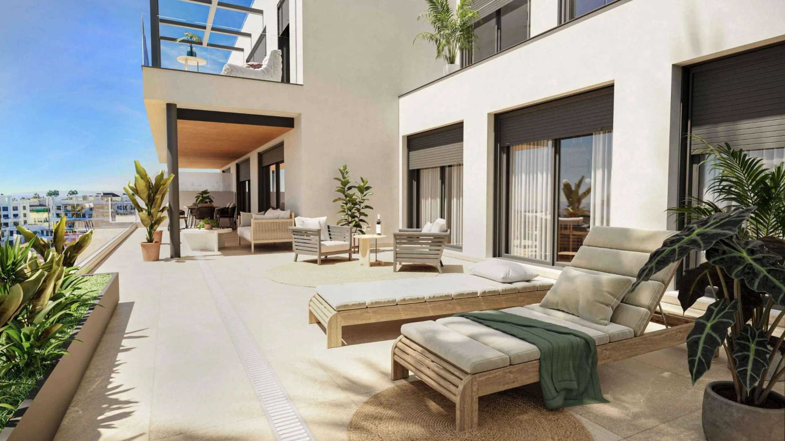 NEW BUILD RESIDENTIAL COMPLEX IN ESTEPONA& & This luxury community boasts superb facilities that will ensure owning a property here will be an investment that can only appreciate throughout the years. With a fully equipped gym and wellness area, bot