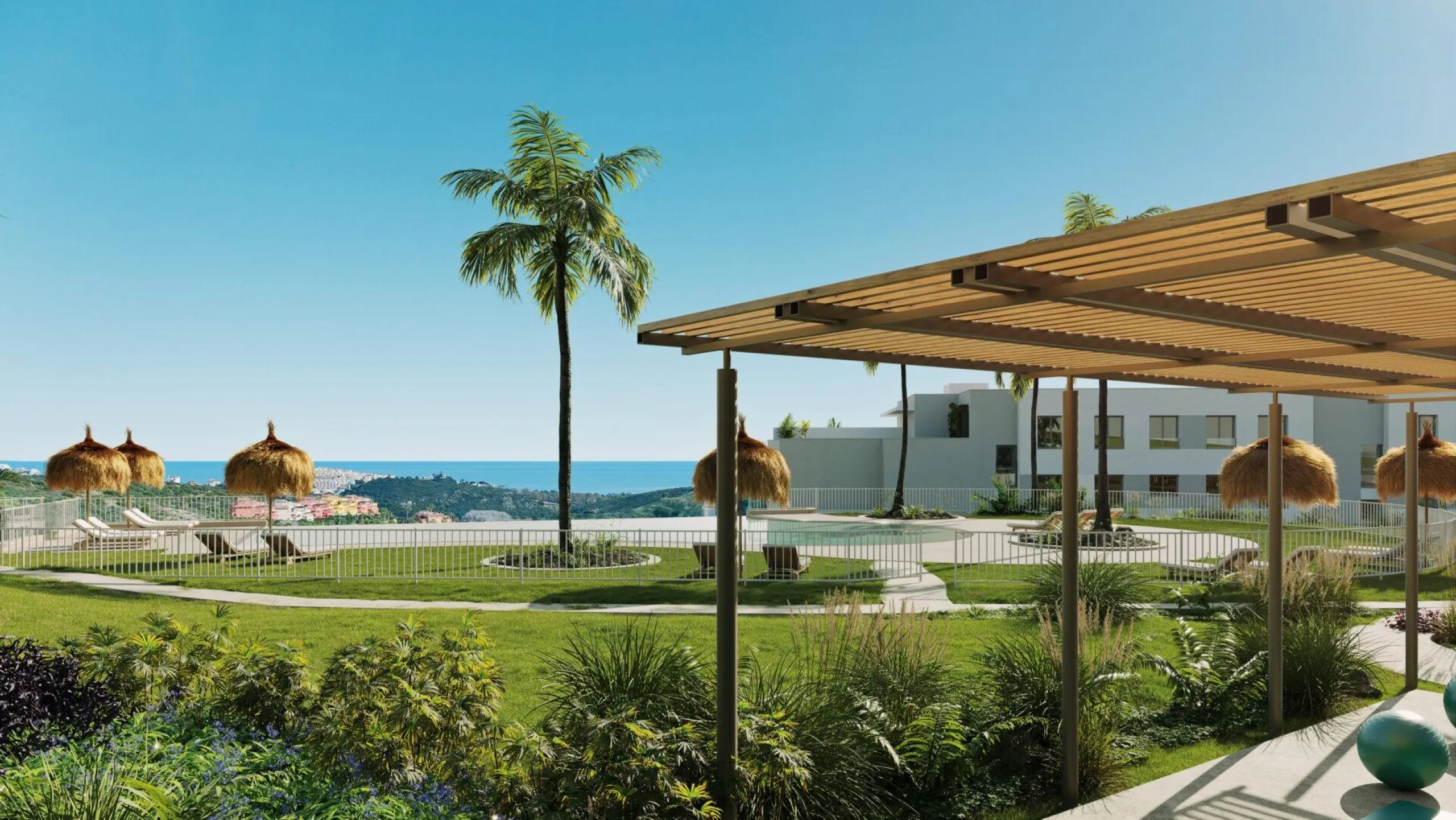 NEW BUILD RESIDENTIAL COMPLEX IN CASARES& & New Build residential complex located in the Doña Julia Golf area.& This residential complex emerges as an oasis of elegance and tranquillity on the Costa del Sol., is a haven for lovers of sport and na