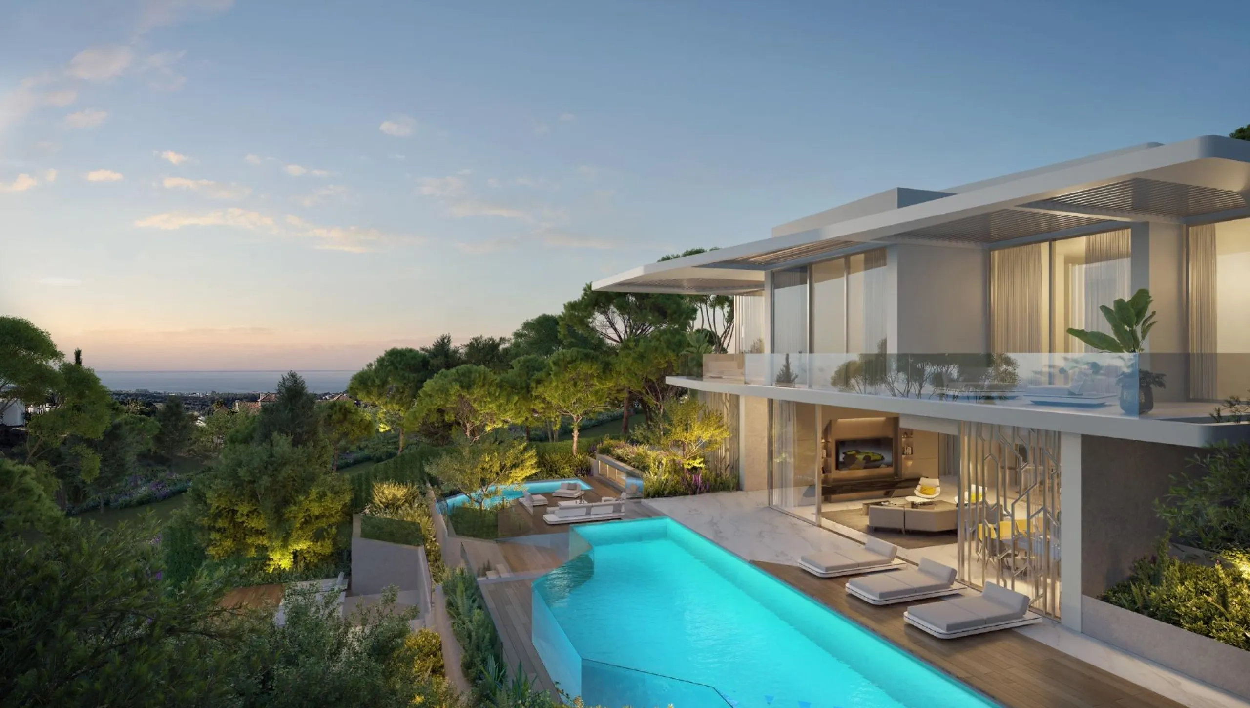 A PARADISE OF LUXURY AND ELEGANCE INSPIRED BY AUTOMOBILI LAMBORGHINI& & Exclusive residential community of 53 luxury villas, with a design inspired by Lamborghini automobiles. Gated community with premium 24/7 private security. Luxury villas careful