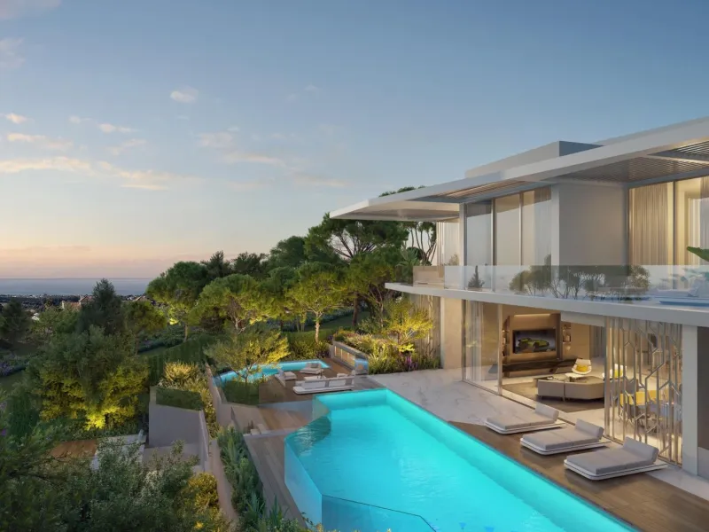 A PARADISE OF LUXURY AND ELEGANCE INSPIRED BY AUTOMOBILI LAMBORGHINI& & Exclusive residential community of 53 luxury villas, with a design inspired by Lamborghini automobiles. Gated community with premium 24/7 private security. Luxury villas careful