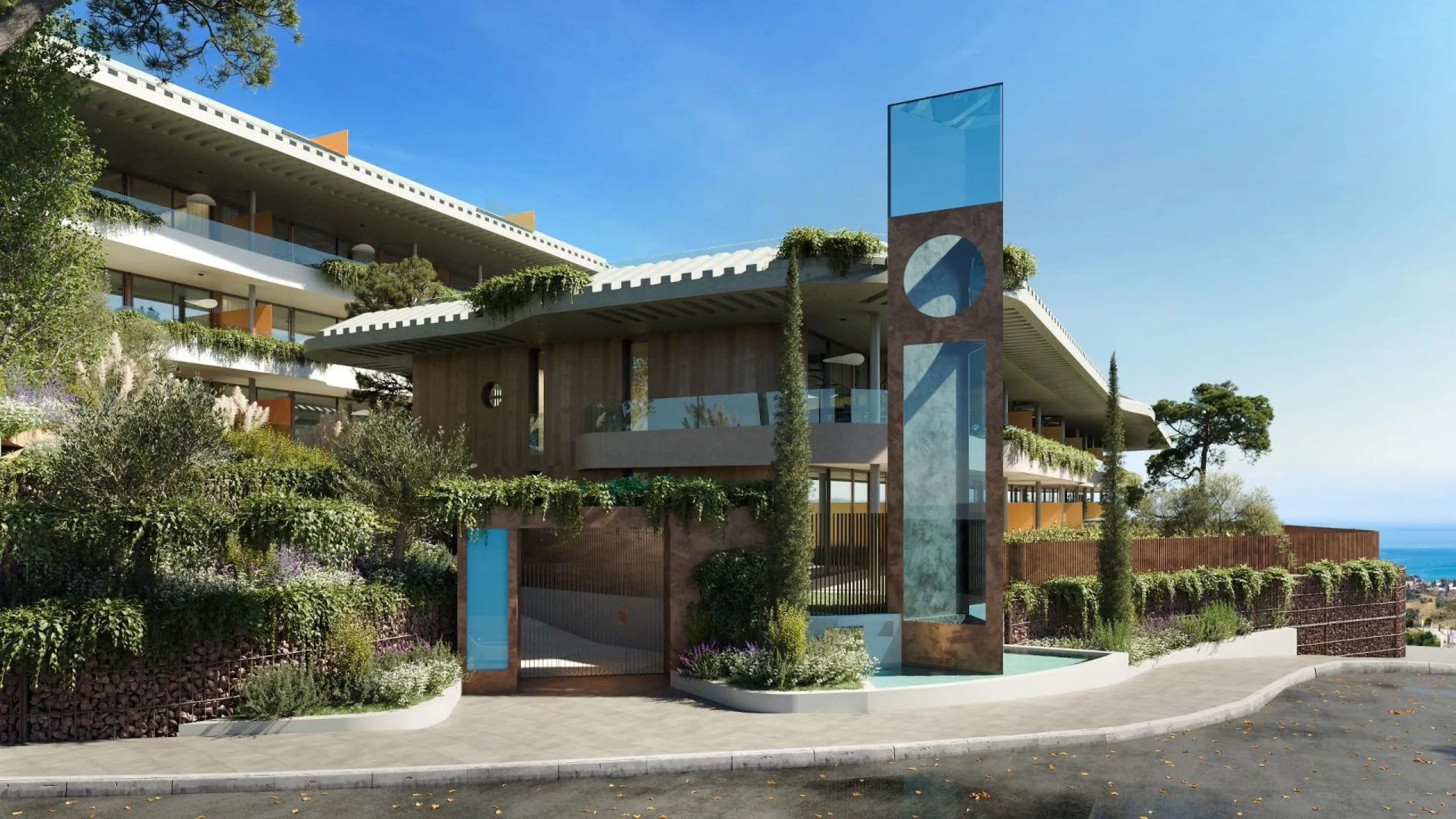 Exclusive Sustainable Residences in El Higuerón, Costa del Sol& & A Unique Development Surrounded by Nature& Discover this exclusive new development in El Higuerón, Costa del Sol, featuring 233 modern residences surrounded by 7,000 m² of landscap