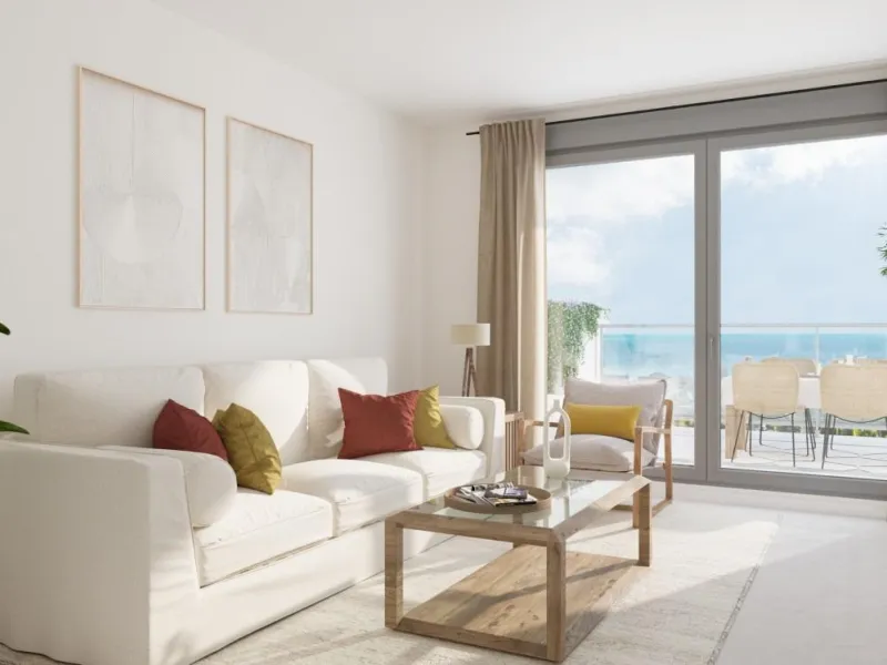 New Build Apartments for Sale in Benalmádena Pueblo Costa del Sol& & Modern Residential Development just 3 km from beach& This exclusive new build development offers 57 contemporary homes with 2 and 3 bedrooms, each featuring 2 full bathrooms and