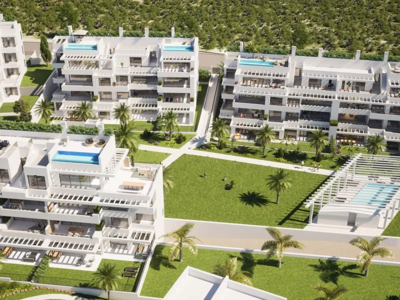 NEW BUILD RESIDENTIAL COMPLEX IN LA GASPARA, ESTEPONA& & New Build an iconic development of 67 modern apartments and penthouses in La Gaspara, in authentic Estepona, one of the most beautiful and desirable places on the Costa del Sol.& &  Beca