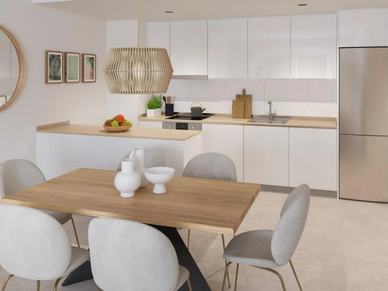 New Build Apartments with Sea Views in La Cala de Mijas& & Exclusive Residential Development on the Costa del Sol& Discover this modern gated community of 72 new build apartments in La Cala de Mijas, one of the most sought-after areas of the Cost