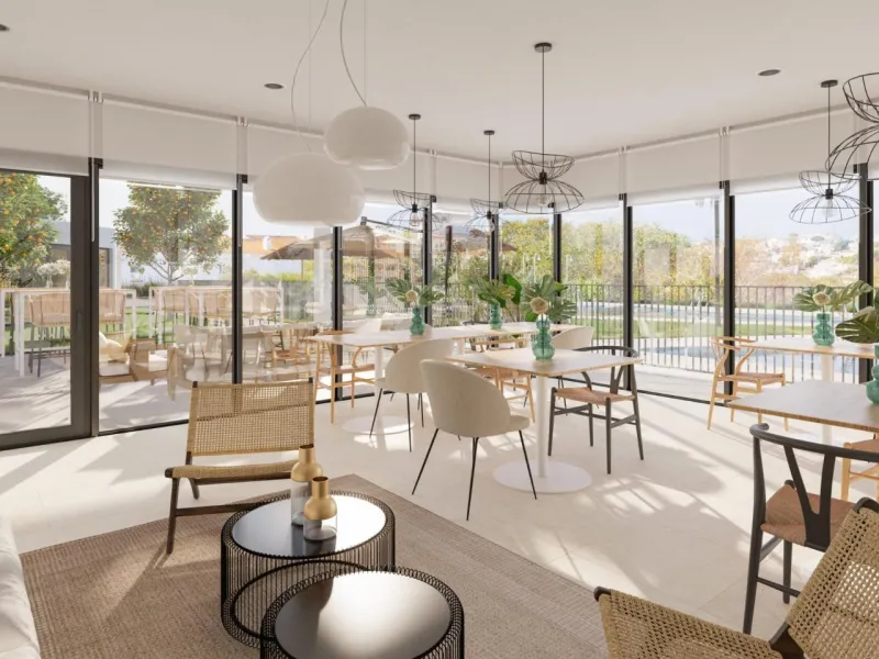 New Build Apartments with Sea Views in La Cala de Mijas& & Exclusive Residential Development on the Costa del Sol& Discover this modern gated community of 72 new build apartments in La Cala de Mijas, one of the most sought-after areas of the Cost
