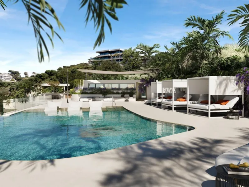 Exclusive Boutique Apartments with Sea Views in Torrequebrada, Benalmádena& & Prime Location Just 250 m from the Beach& This new boutique development offers only 16 exclusive apartments with 3 and 4 bedrooms, all with south orientation and large 