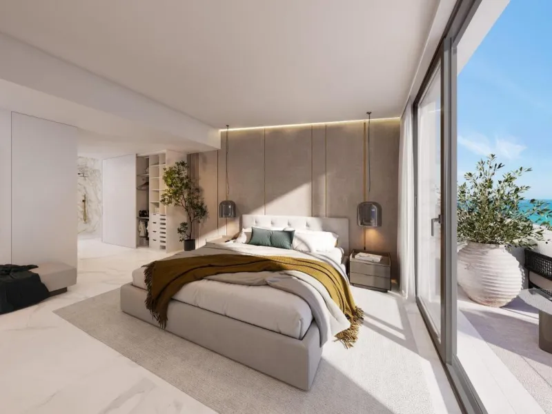 Exclusive Boutique Apartments with Sea Views in Torrequebrada, Benalmádena& & Prime Location Just 250 m from the Beach& This new boutique development offers only 16 exclusive apartments with 3 and 4 bedrooms, all with south orientation and large 