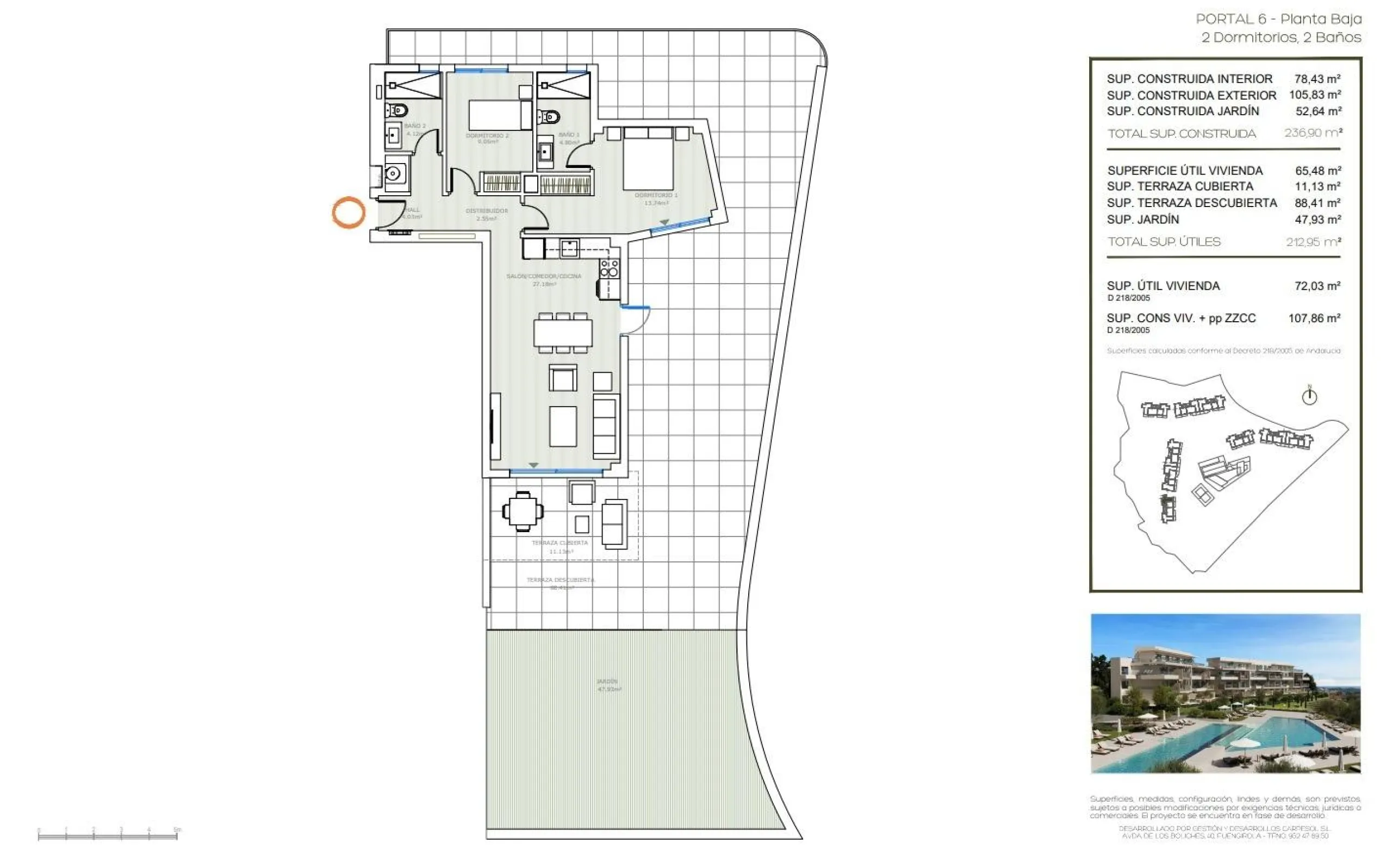 New Sea View Apartments in Mijas, Málaga – Modern Living on the Costa del Sol& & Exclusive New Development Surrounded by Golf and Nature& This new residential project in Mijas, Málaga offers 120 stylish apartments with 1, 2, or 3 bedrooms, though