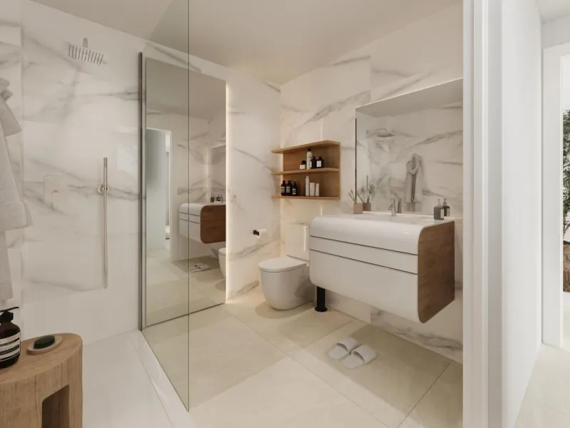New Sea View Apartments in Mijas, Málaga – Modern Living on the Costa del Sol& & Exclusive New Development Surrounded by Golf and Nature& This new residential project in Mijas, Málaga offers 120 stylish apartments with 1, 2, or 3 bedrooms, though