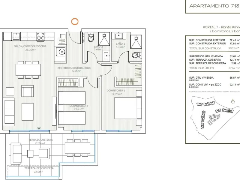 New Sea View Apartments in Mijas, Málaga – Modern Living on the Costa del Sol& & Exclusive New Development Surrounded by Golf and Nature& This new residential project in Mijas, Málaga offers 120 stylish apartments with 1, 2, or 3 bedrooms, though