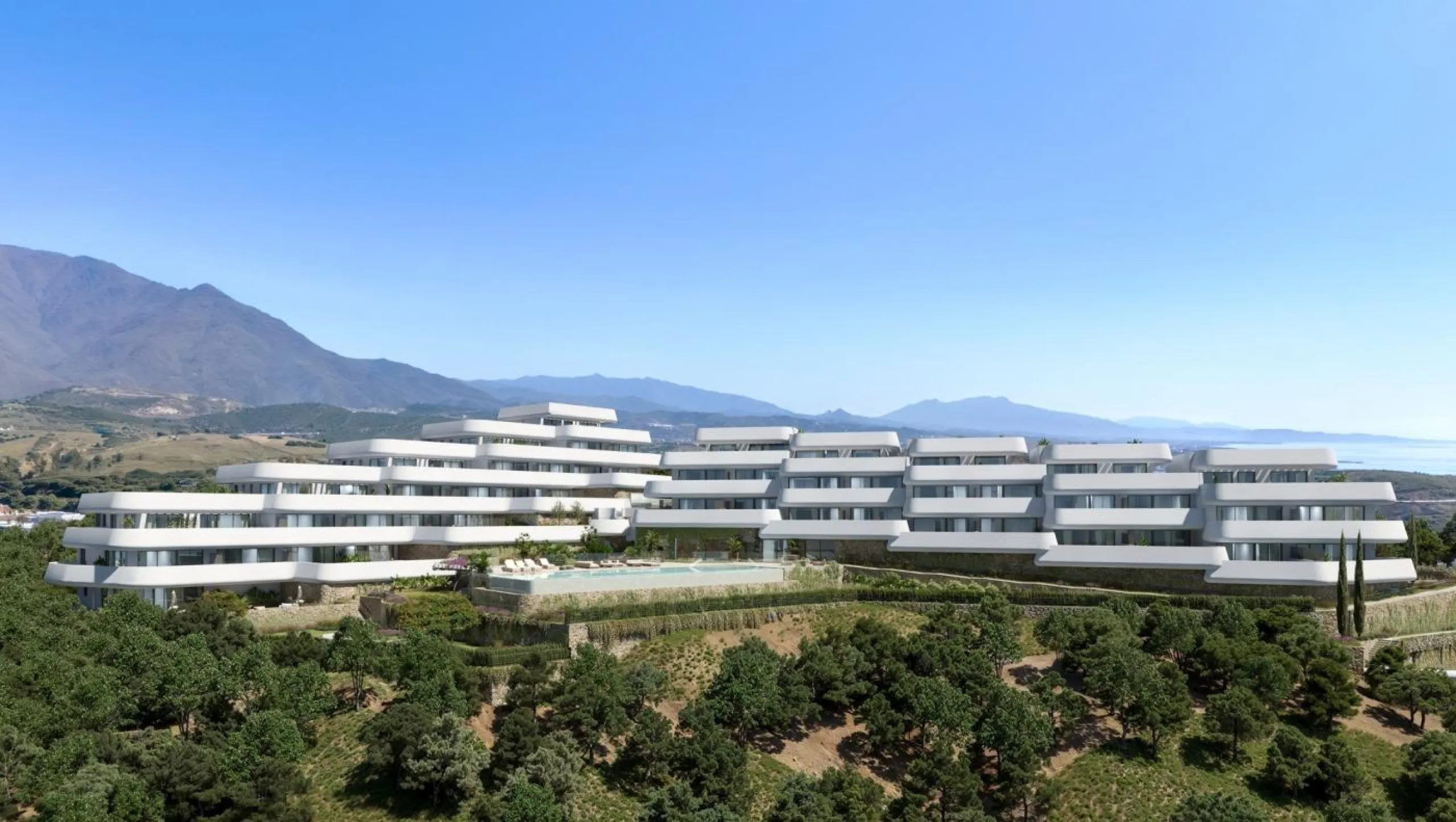 Luxury Golf Resort with Sea Views in Casares, Costa del Sol& & Prime Location Between Casares and Estepona& This new residential development in Casares Golf offers the perfect combination of tranquility, sea views, and a privileged lifestyle on t