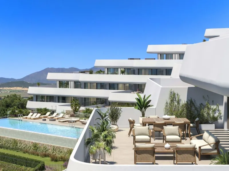 Luxury Golf Resort with Sea Views in Casares, Costa del Sol& & Prime Location Between Casares and Estepona& This new residential development in Casares Golf offers the perfect combination of tranquility, sea views, and a privileged lifestyle on t