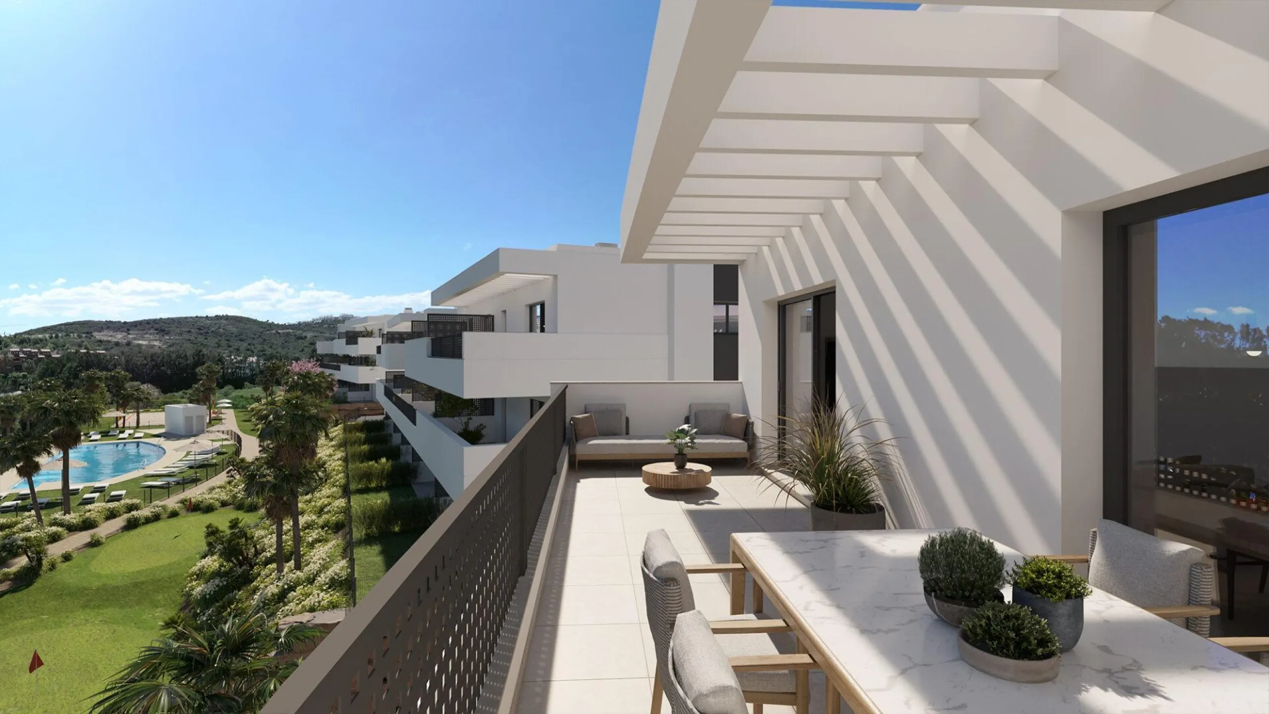 NEW BUILD RESIDENTIAL COMPLEX IN ESTEPONA& & New Build residential complex located in Estepona where you will find much more than just a house: you will find a beautiful garden where you can extend your home. & The complex is made up of 106 multi