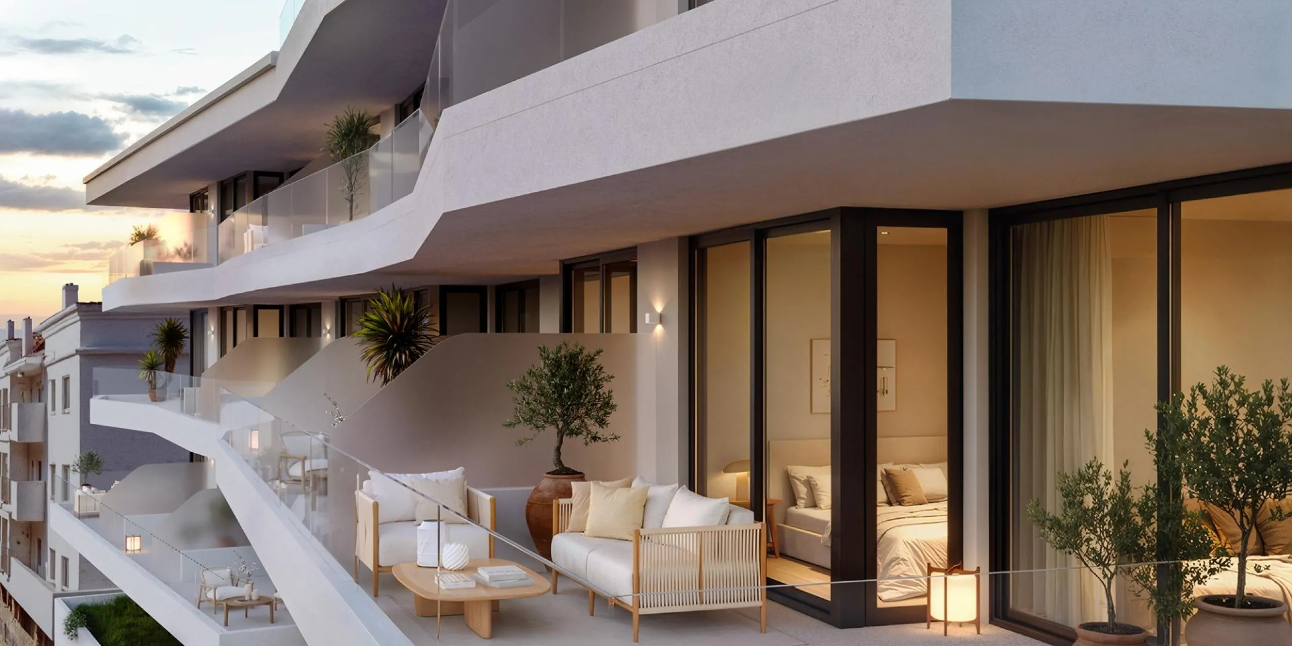 New Build Apartments with Sea Views in Torreblanca del Sol, Fuengirola& & Exclusive Boutique Development on the Costa del Sol& This exclusive new build apartment complex in Torreblanca del Sol, Fuengirola offers the perfect combination of tranqui