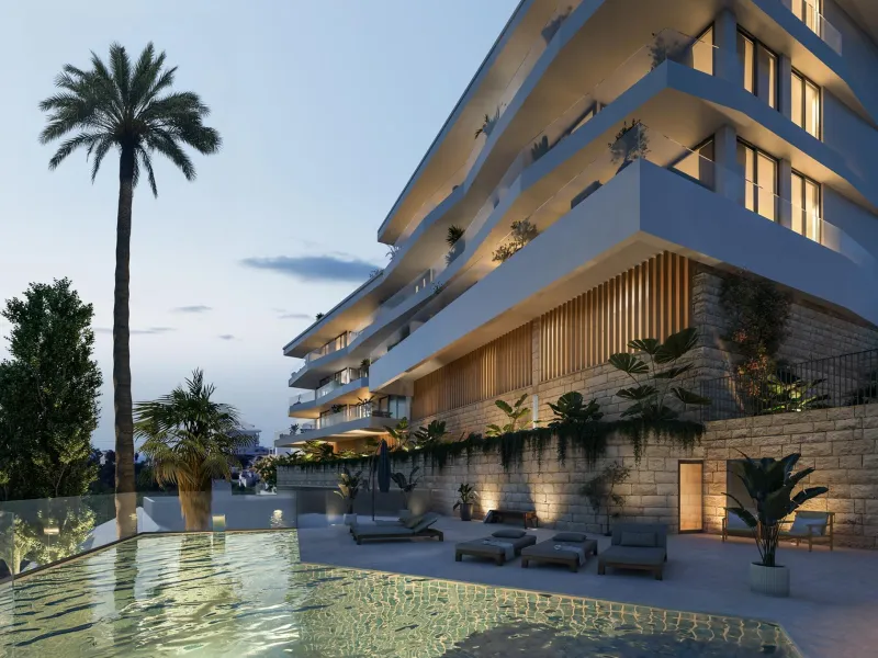 New Build Apartments with Sea Views in Torreblanca del Sol, Fuengirola& & Exclusive Boutique Development on the Costa del Sol& This exclusive new build apartment complex in Torreblanca del Sol, Fuengirola offers the perfect combination of tranqui