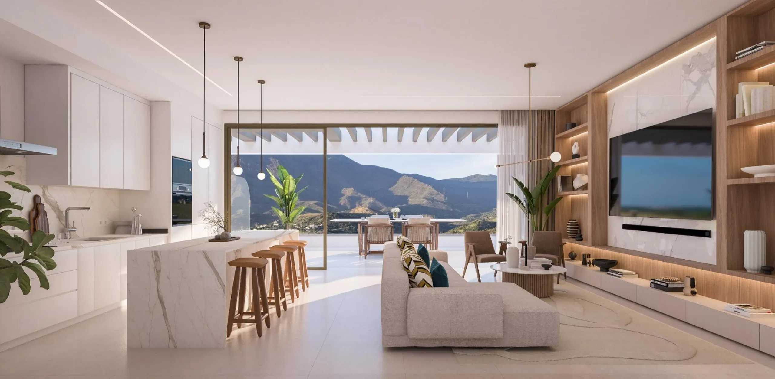 Exclusive Residential Resort in Estepona with Sea Views and Mediterranean Lifestyle& & New Build Residential Complex in Las Mesas, Estepona& This exclusive new residential development in Las Mesas, Estepona offers 163 stylish homes designed to co