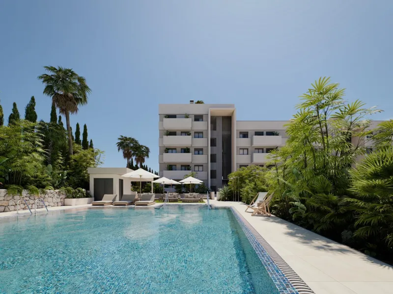 Your Luxury Oasis in Estepona on the Costa del Sol& & Prime Location on the Costa del Sol& & Nestled in the heart of Estepona, this exclusive boutique apartment complex offers an unparalleled living experience along Spain's stunning Costa del 