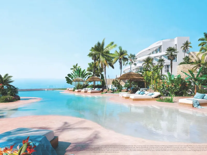 New Build Residential in La Cala de Mijas – Modern Living by the Sea& & Discover this exclusive new build residential complex in La Cala de Mijas, Costa del Sol, designed to combine modern architecture with nature. Surrounded by lush green areas and