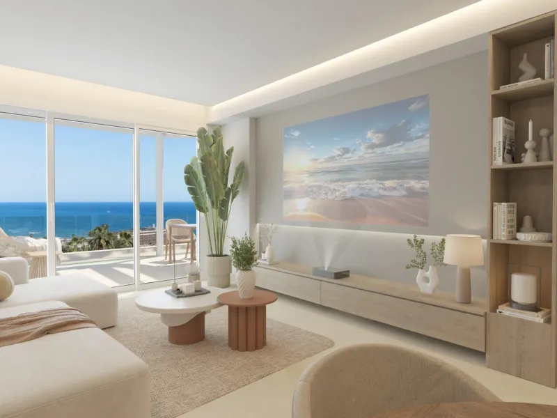 New Build Residential in La Cala de Mijas – Modern Living by the Sea& & Discover this exclusive new build residential complex in La Cala de Mijas, Costa del Sol, designed to combine modern architecture with nature. Surrounded by lush green areas and