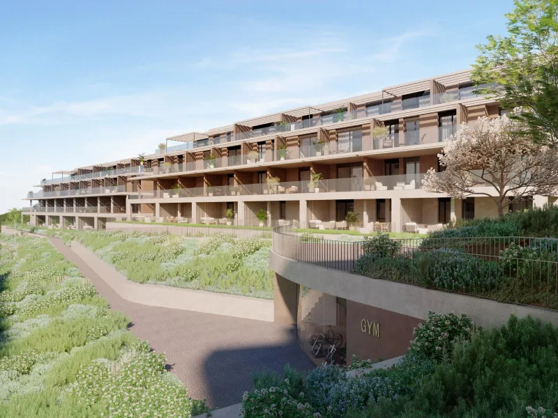 New Build Residential Complex with Golf and Sea Views near Estepona& & Contemporary Living Surrounded by Nature and Golf& Discover a new residential development located in a privileged setting near Estepona, on the western Costa del Sol. This exc
