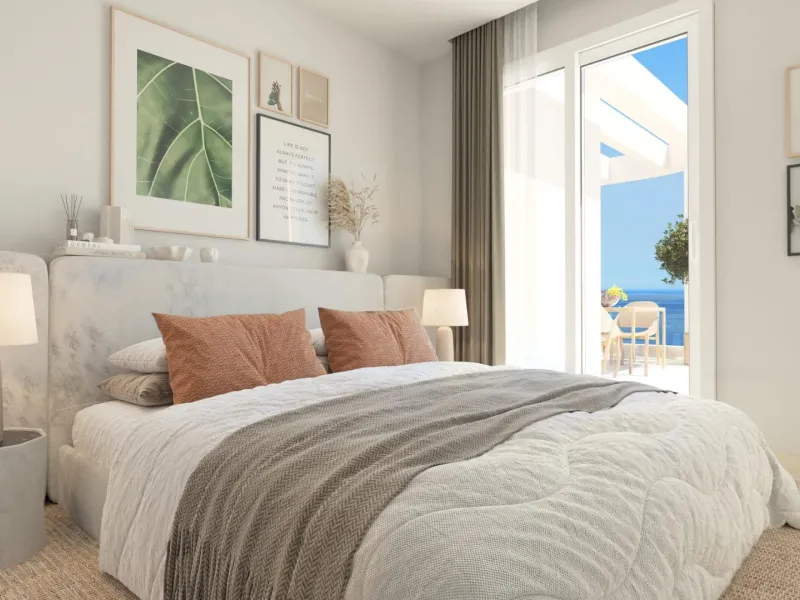 New Build Residential in La Cala de Mijas – Modern Living by the Sea& & Discover this exclusive new build residential complex in La Cala de Mijas, Costa del Sol, designed to combine modern architecture with nature. Surrounded by lush green areas and