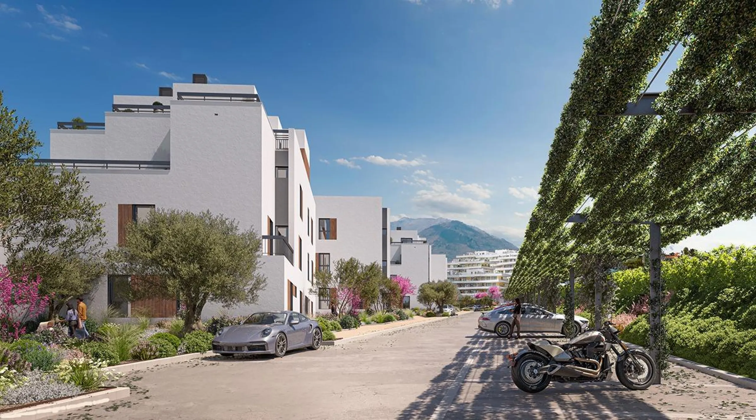 NEW BUILD RESIDENTIAL COMPLEX IN ESTEPONA& & New build modern residential of apartments with 1, 2 and 3 bedrooms with large terraces and stunning sea views in a privileged location of Estepona.& & Residential has an excellent communal area wit