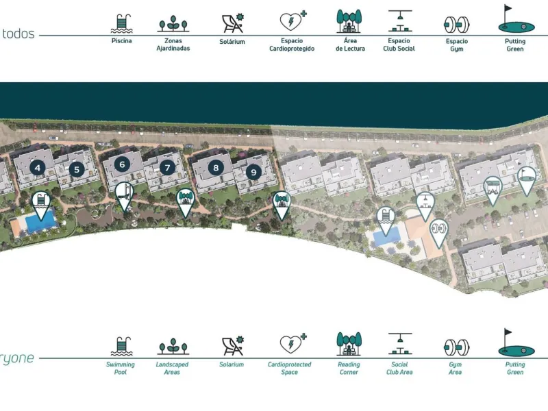 NEW BUILD RESIDENTIAL COMPLEX IN ESTEPONA& & New build modern residential of apartments with 1, 2 and 3 bedrooms with large terraces and stunning sea views in a privileged location of Estepona.& & Residential has an excellent communal area wit