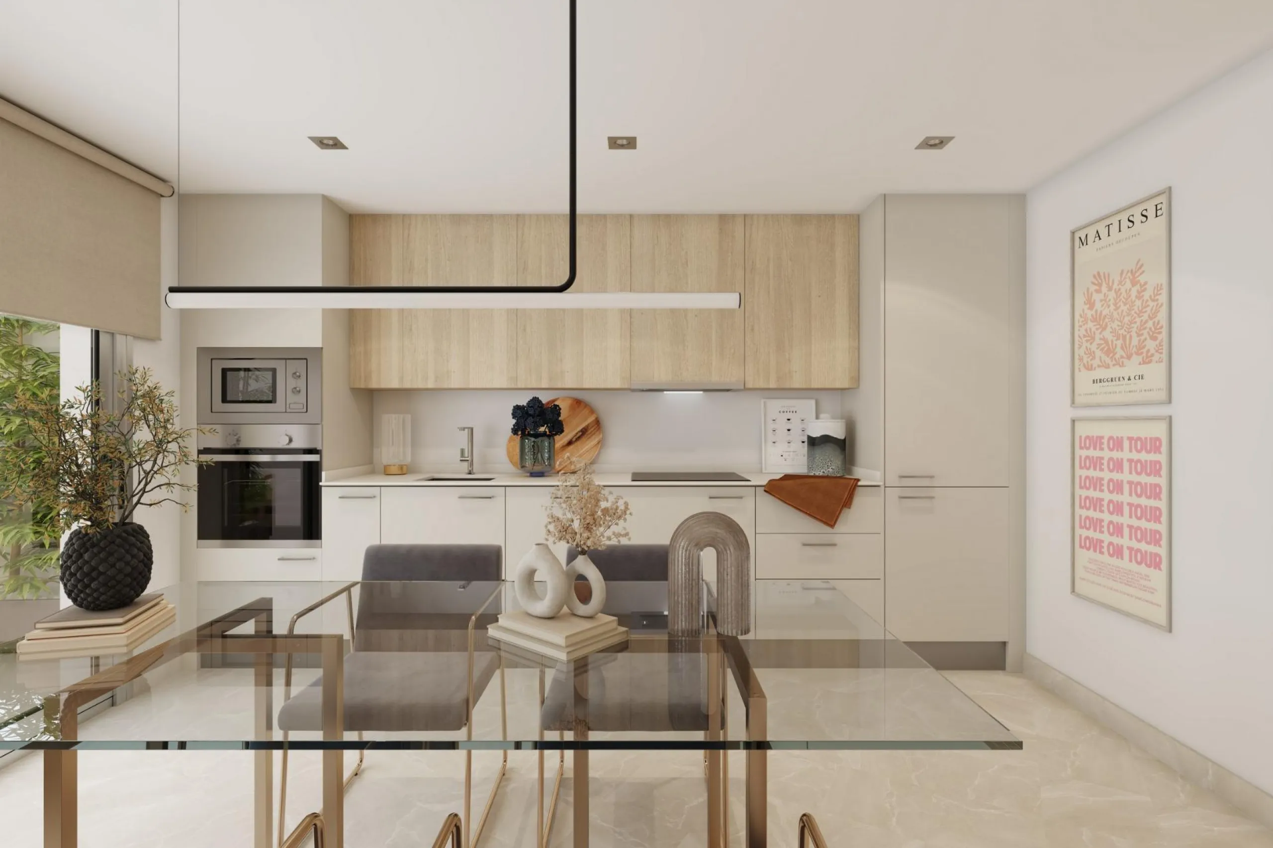 New Sea View Apartments in Mijas, Málaga – Modern Living on the Costa del Sol& & Discover this exclusive new development of 54 modern apartments with 2 and 3 bedrooms, perfectly located between La Cala de Mijas and Fuengirola. Designed to maximise n