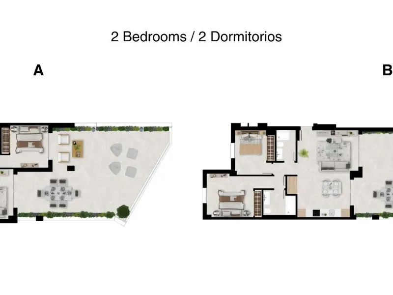 New Sea View Apartments in Mijas, Málaga – Modern Living on the Costa del Sol& & Discover this exclusive new development of 54 modern apartments with 2 and 3 bedrooms, perfectly located between La Cala de Mijas and Fuengirola. Designed to maximise n