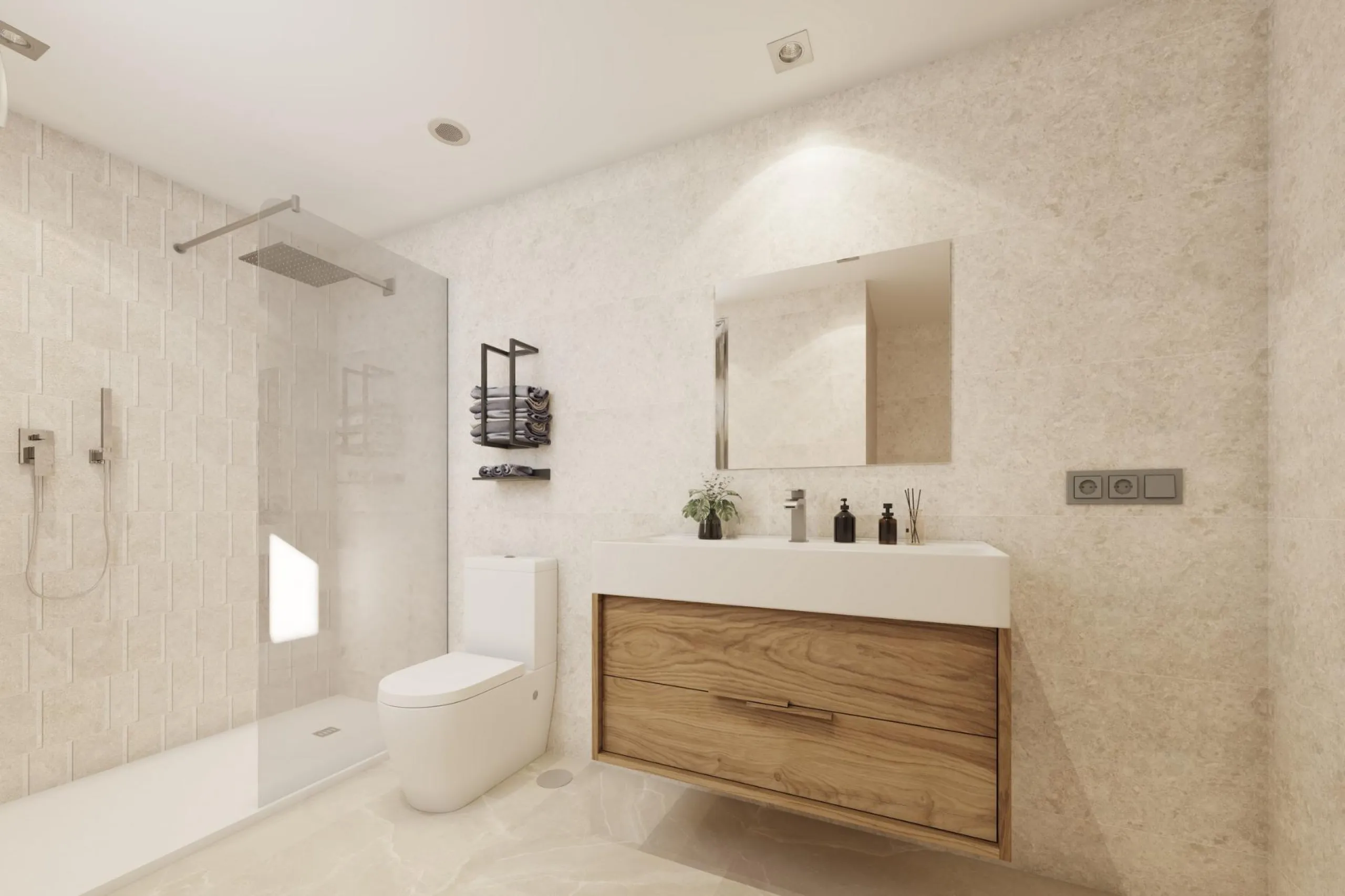 New Sea View Apartments in Mijas, Málaga – Modern Living on the Costa del Sol& & Discover this exclusive new development of 54 modern apartments with 2 and 3 bedrooms, perfectly located between La Cala de Mijas and Fuengirola. Designed to maximise n