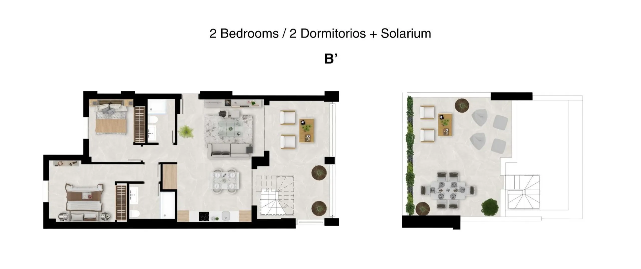 New Sea View Apartments in Mijas, Málaga – Modern Living on the Costa del Sol& & Discover this exclusive new development of 54 modern apartments with 2 and 3 bedrooms, perfectly located between La Cala de Mijas and Fuengirola. Designed to maximise n