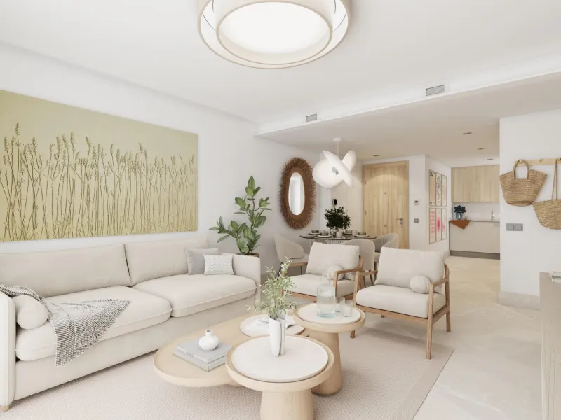 New Sea View Apartments in Mijas, Málaga – Modern Living on the Costa del Sol& & Discover this exclusive new development of 54 modern apartments with 2 and 3 bedrooms, perfectly located between La Cala de Mijas and Fuengirola. Designed to maximise n
