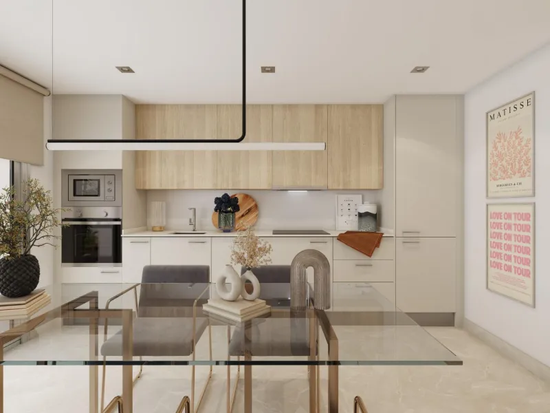 New Sea View Apartments in Mijas, Málaga – Modern Living on the Costa del Sol& & Discover this exclusive new development of 54 modern apartments with 2 and 3 bedrooms, perfectly located between La Cala de Mijas and Fuengirola. Designed to maximise n