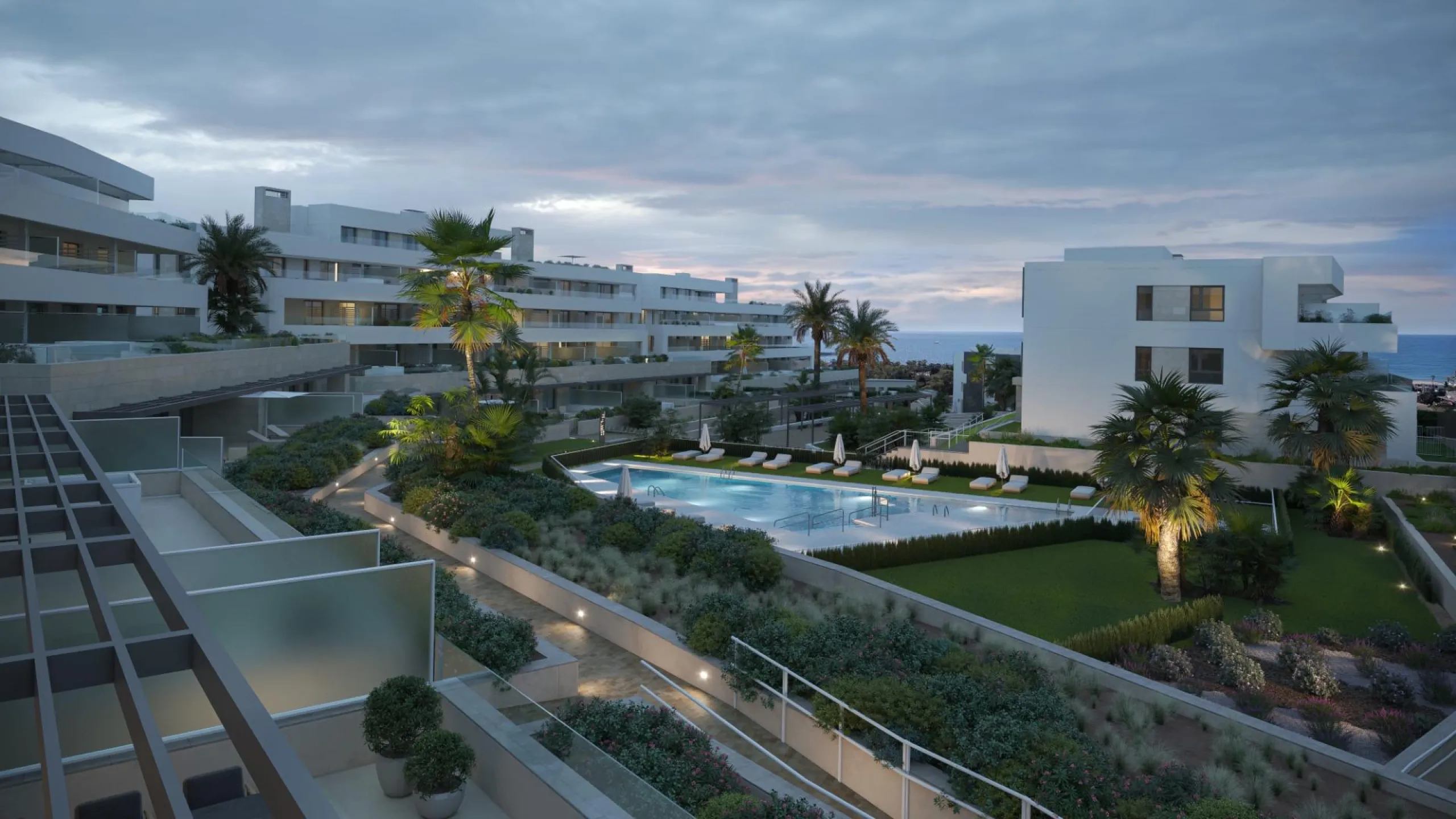 Luxury apartments with sea views in Estepona, just 400 metres from the beach& & Exclusive project comprising 105 apartments with 2, 3 and 4 bedrooms, designed to offer you maximum comfort and well-being. Located in a privileged setting, this develop