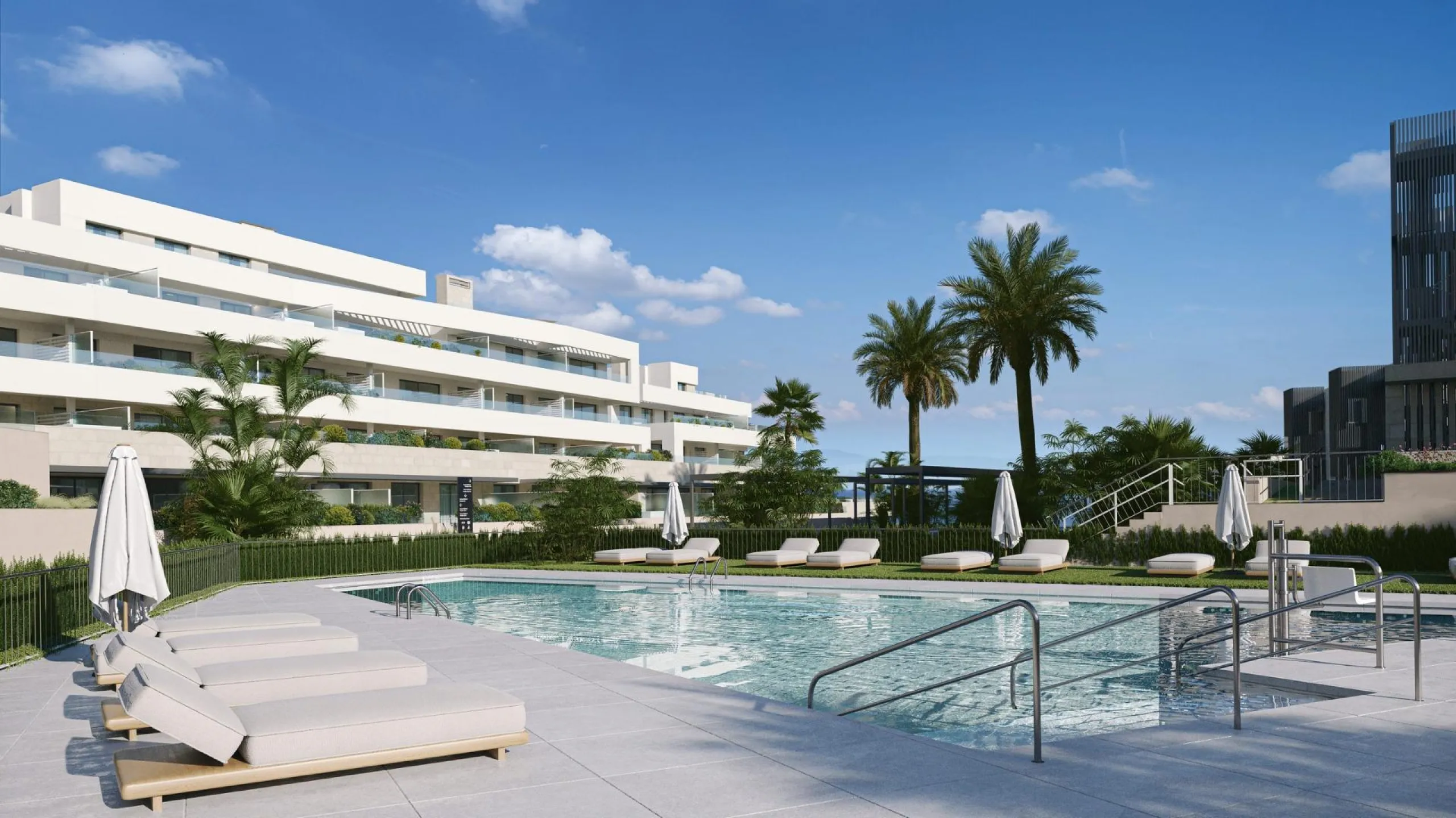 Luxury apartments with sea views in Estepona, just 400 metres from the beach& & Exclusive project comprising 105 apartments with 2, 3 and 4 bedrooms, designed to offer you maximum comfort and well-being. Located in a privileged setting, this develop