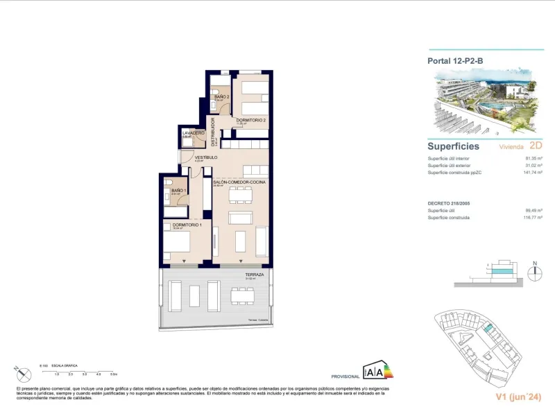 Luxury apartments with sea views in Estepona, just 400 metres from the beach& & Exclusive project comprising 105 apartments with 2, 3 and 4 bedrooms, designed to offer you maximum comfort and well-being. Located in a privileged setting, this develop